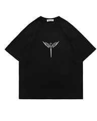 Front Dagger Back Angel T-Shirt