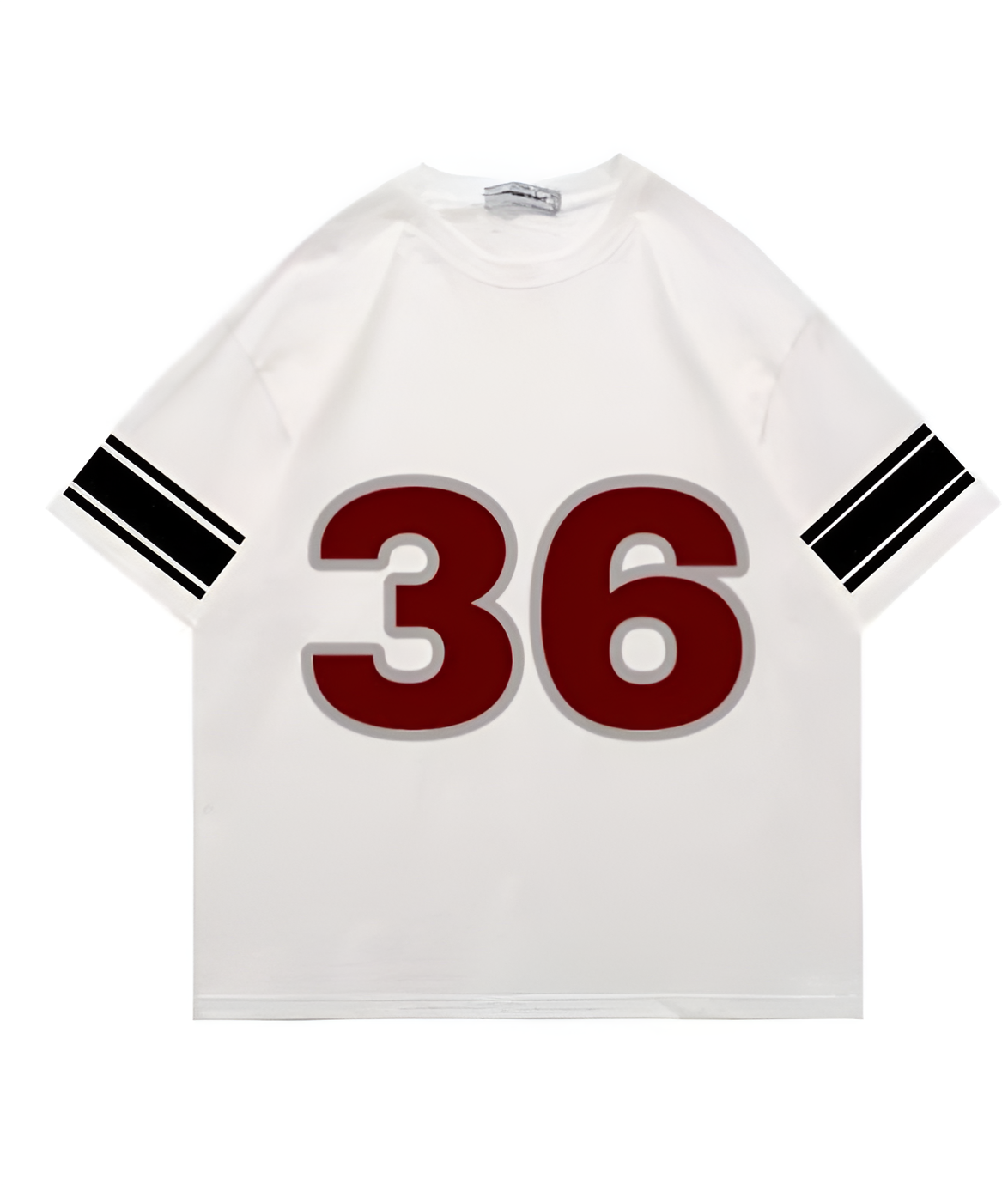 36 Stripe Sleeve Tee